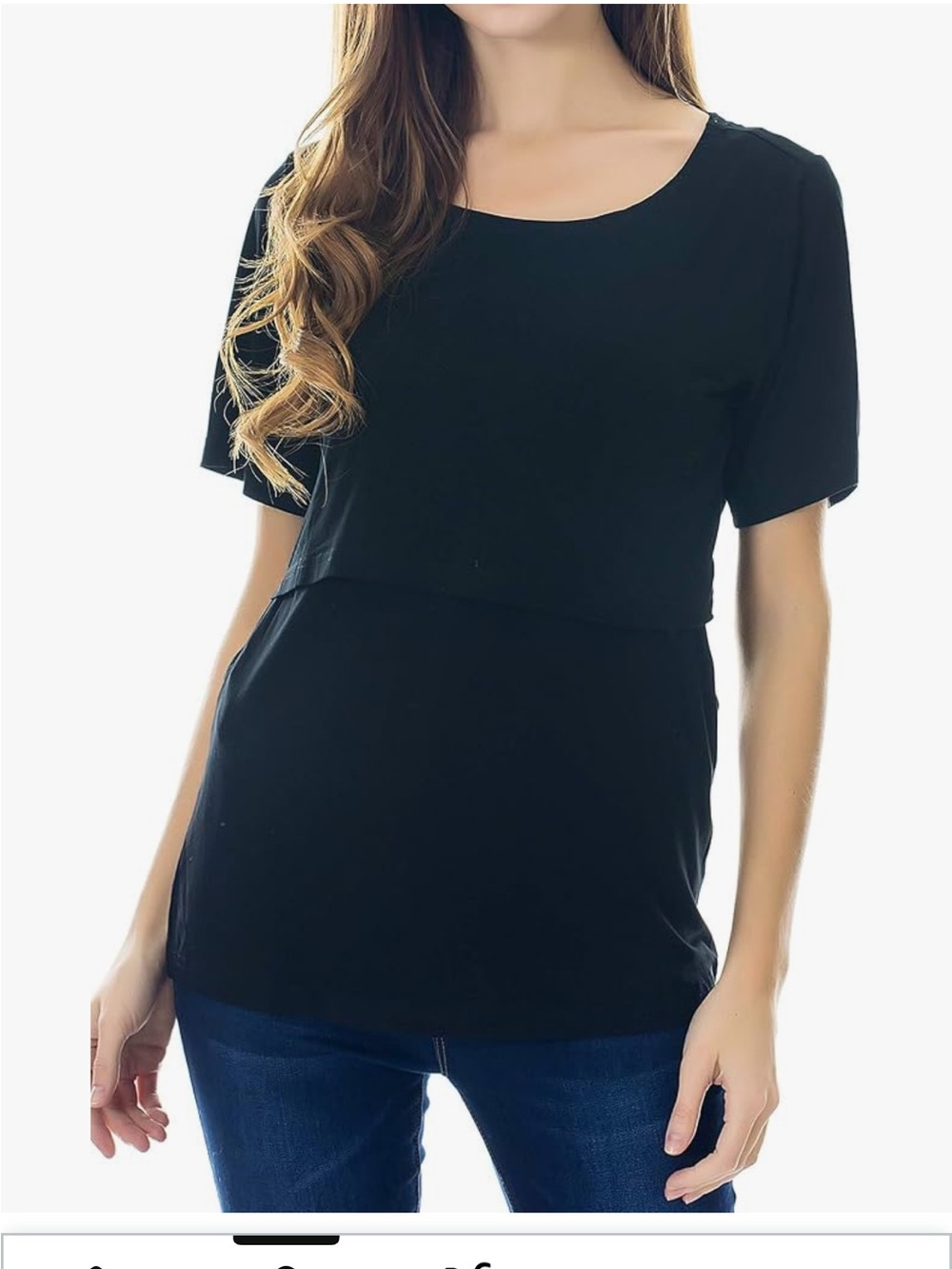 Women’s Short Sleeve Nursing Top